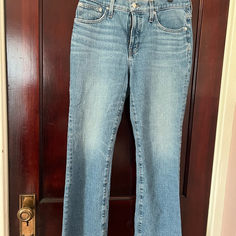 Women's Madewell Cali Demi-Boot Jeans Size 28 - Picture 2 of 6